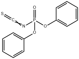 (イソチオシアナチド)りん酸ジフェニル 化学構造式