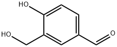 4-羟基-3-羟基甲基苯甲醛 结构式