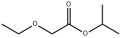 エトキシ酢酸イソプロピル 化学構造式