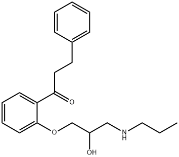 普罗帕酮 结构式