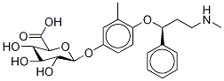 4’-羟基阿托西汀-D-葡萄糖醛酸, 540729-08-6, 结构式