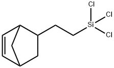 (2-二环[2.2.1]庚-5-烯-2-基乙基)三氯硅烷, 54076-73-2, 结构式