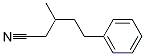 3-methyl-5-phenylpentanenitrile Structure