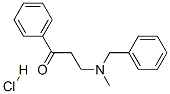3-(N-苄基-N-甲基氨基)苯丙酮盐酸盐 结构式