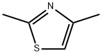2,4-ジメチルチアゾール 化学構造式
