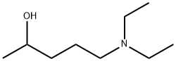 5-二乙基胺基-2-戊醇 结构式
