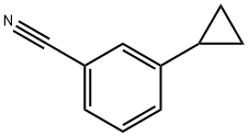 3-环丙基苯腈, 54134-94-0, 结构式