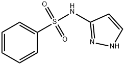 Benzenesulfonamide, N-1H-pyrazol-3-yl- (9CI) Struktur