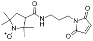 3-(3-MALEIMIDOPROPYLCARBAMOYL)-PROXYL Struktur