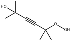 5-Hydroperoxy-2,5-dimethyl-3-hexyn-2-ol Struktur