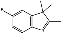 5-fluoro-2,3,3-triMethyl-3H-Indole Struktur