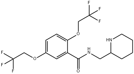 氟卡尼, 54143-55-4, 结构式