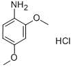 2,4-二甲氧基苯胺盐酸盐, 54150-69-5, 结构式