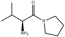 (S)-2-氨基-3-甲基-1-(1-吡咯烷基)-1-丁酮盐酸盐, 54164-07-7, 结构式