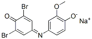 2,6-DIBROMO-3'-METHOXYINDOPHENOL SODIUM SALT Struktur