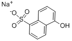 Sodium 5-hydroxynaphthalene-1-sulphonate Struktur