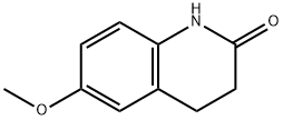 6-甲氧基-3,4-二氢-2(1H)-喹啉酮, 54197-64-7, 结构式