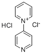 1-(4-吡啶基)吡啶氯盐酸盐 结构式