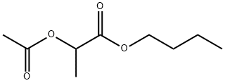 butyl 2-acetyloxypropanoate Struktur