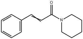 3-PHENYL-1-PIPERIDINO-2-PROPEN-1-ONE Struktur