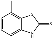 2(3H)-Benzothiazolethione,7-methyl-(9CI) Structure