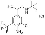 Mabuterolhydrochloride Struktur