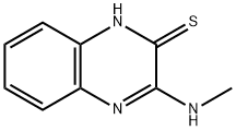 2(1H)-Quinoxalinethione,3-(methylamino)-(9CI) Struktur