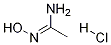 N'-Hydroxyethanimidamide hydrochloride Struktur