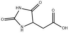 HYDANTOIN-5-ACETIC ACID Struktur