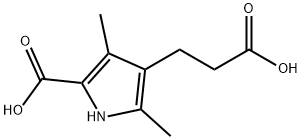 3-(2,4-DIMETHYL-5-CARBOXY-1H-PYRROLE-3-YL)PROPANOIC ACID Structure