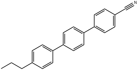 4-CYANO-4'-N-PROPYL-P-TERPHENYL Struktur