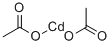 二酢酸カドミウム 化学構造式