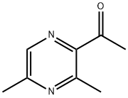 2-乙酰基-3-5-二甲基吡嗪 结构式