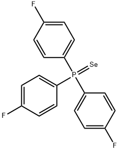 Tris(4-fluorophenyl)phosphine selenide Struktur