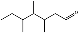 3,4,5-Trimethylheptanal Struktur