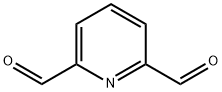 2,6-吡啶二甲醛, 5431-44-7, 结构式
