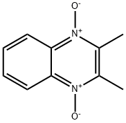 2,3-dimethylquinoxaline 1,4-dioxide Struktur