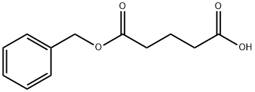 1,5-戊二酸单苄酯, 54322-10-0, 结构式