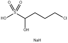 Sodium 4-chloro-1-hydroxybutanesulfonate Struktur