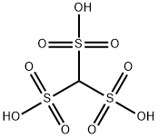 methanetrisulphonic acid Struktur