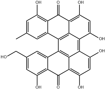 protopseudohypericin Struktur