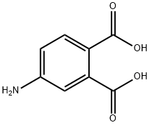 4-氨基邻苯二甲酸, 5434-21-9, 结构式