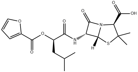 呋布西林, 54340-65-7, 结构式