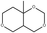 テトラヒドロ-8a-メチル-4H,5H-ピラノ[4,3-d]-1,3-ジオキシン 化学構造式