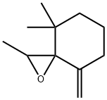 2,4,4-トリメチル-8-メチレン-1-オキサスピロ[2.5]オクタン 化学構造式