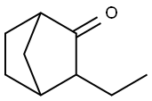 3-エチルビシクロ[2.2.1]ヘプタン-2-オン 化学構造式