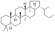 17A(H),21BETA(H)-(22RS)-BISHOMOHOPANE Struktur