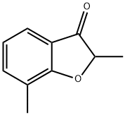 2,7-ジメチル-3(2H)-ベンゾフラノン 化学構造式