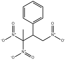 1,3,3-trinitrobutan-2-ylbenzene Struktur