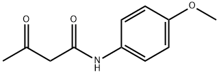 4'-Methoxyacetoacetanilide Struktur